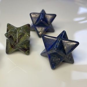 3/$15•Lapis Lazuli Mini Merkaba